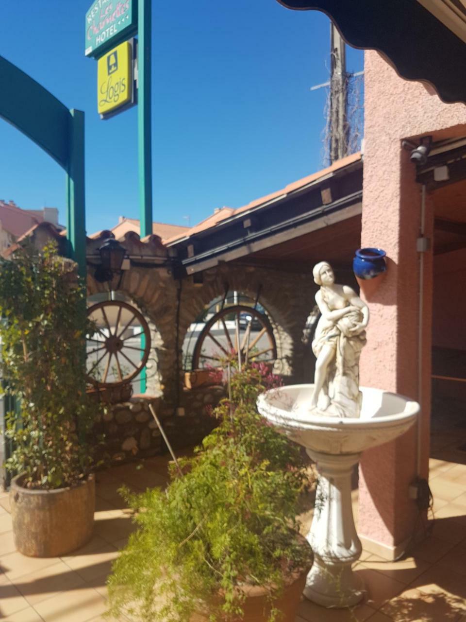 Logis Hotel Restaurant Les Charmettes Argelès-sur-Mer Kültér fotó